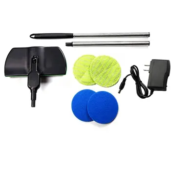 

Rechargeable 360 Degree Rotation Cordless Floor Cleaner Scrubber Polisher Electric Rotary Mop Microfiber Cleaning Mop for Home