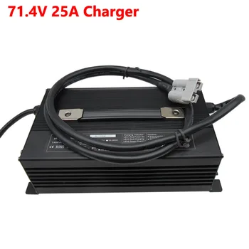 preço 2000 W 100-120 V/220 V-240 V 71.4 V 25a Carregador 17 S 62.9 V 25a Li-ion Carregador Para E-motocicleta Empilhadeira Carrinho De Golfe Dhl Frete Grátis