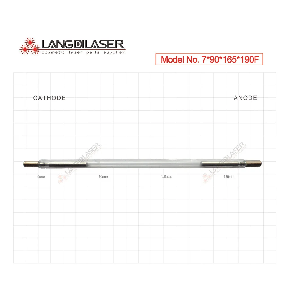 

Q-switch ND:YAG лазерная лампа, размер: 7*90*165 * 190F-pole, ксеноновая лампа-вспышка для 1064 нм лазерной системы YAG