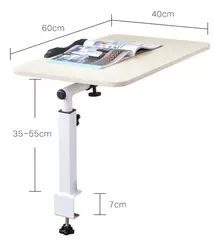 2019 подъемный стол для ноутбука стол в кровати с зажимом Складная подставка для спальни