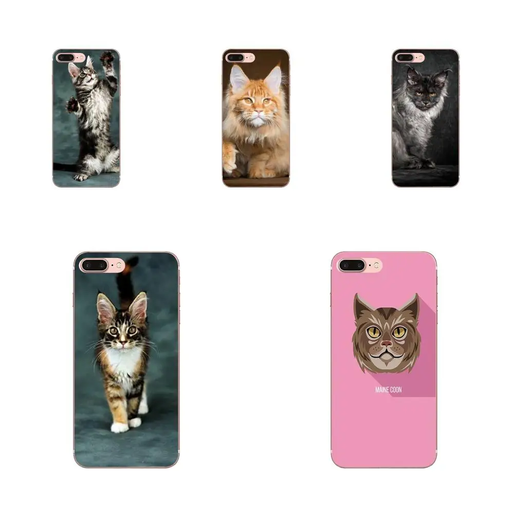 

Coque Shell Art Maine Coon Cat Pets Face Cute Cartoon For Galaxy J1 J2 J3 J330 J4 J5 J6 J7 J730 J8 2015 2016 2017 2018 mini Pro