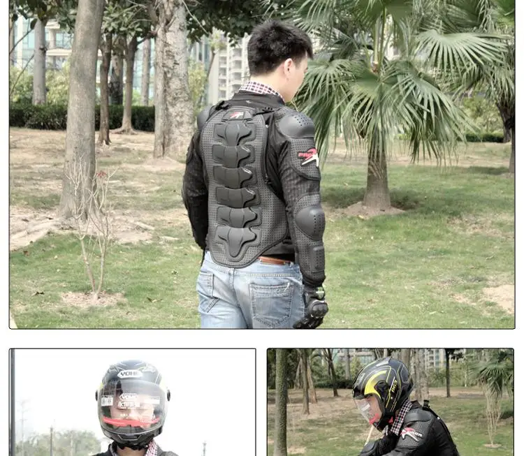 PRO-BIKER подлинный мотоциклетный гоночный протектор Броня внедорожное оборудование Защитная ткань гоночная Броня дышащая одежда