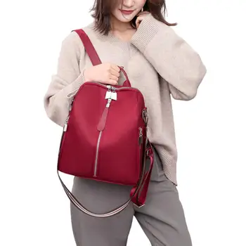 

PinShang Backpack Women Oxford Fabric Large Capacity Shoulder Bag