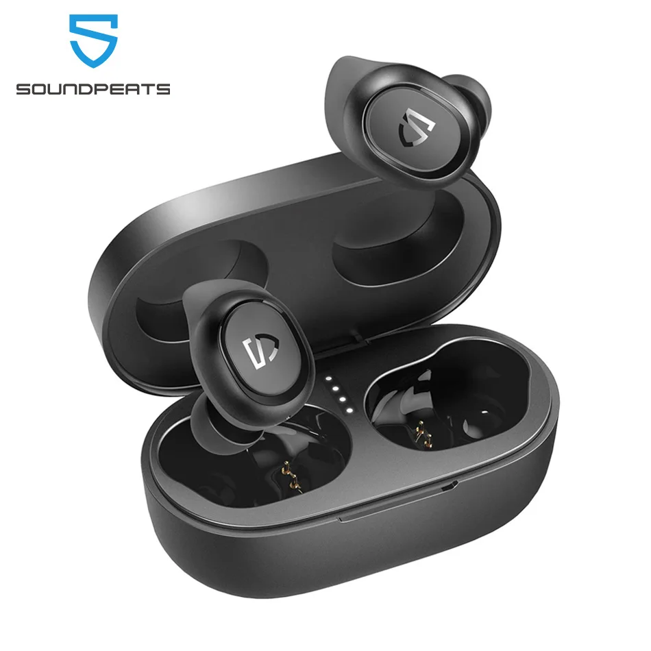 IPX7 Waterproof Earphone Calls Soundpeats Truefree Wireless Earbuds Bluetooth 5.0 Sport