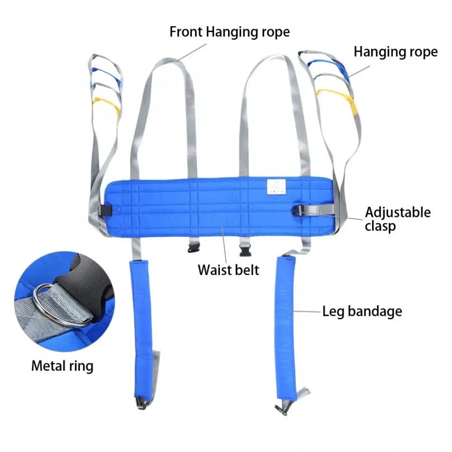Регулируемый перенос пациента ремень лифта Слинг Помощник пояс для реабилитации ног кроссовки для инвалидов пациента ходьба забота о здоровье
