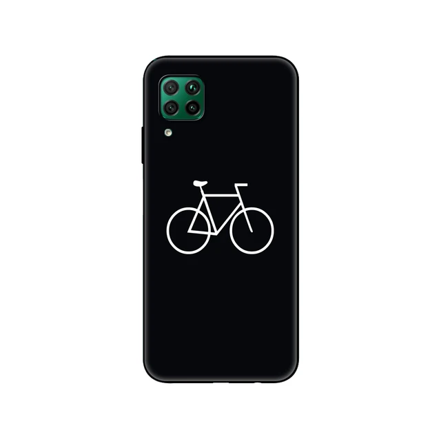 자전거 사이클링 아트를 특징으로 하는 휴대폰 보호용 세련되고 내구성 있는 TPU 케이스