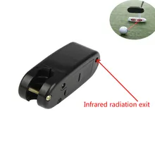 Black Golf Putter Laser Pointer Putting Training Aim Line Corrector Improve Aid Tool Practice Golf Accessories