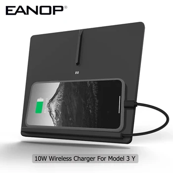 

EANOP 10W Wireless Charger Type C Quick charge Stand for tesla Model 3 Y