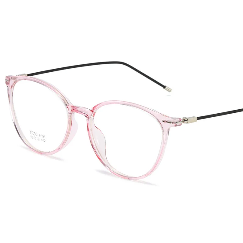 Cat Eye Finished Myopia Glasses Women Men Short Sight Spectacles Diopter -0.5  -1.0 -2.0 -2.5 -3.0 -4.0 To -8.0 3