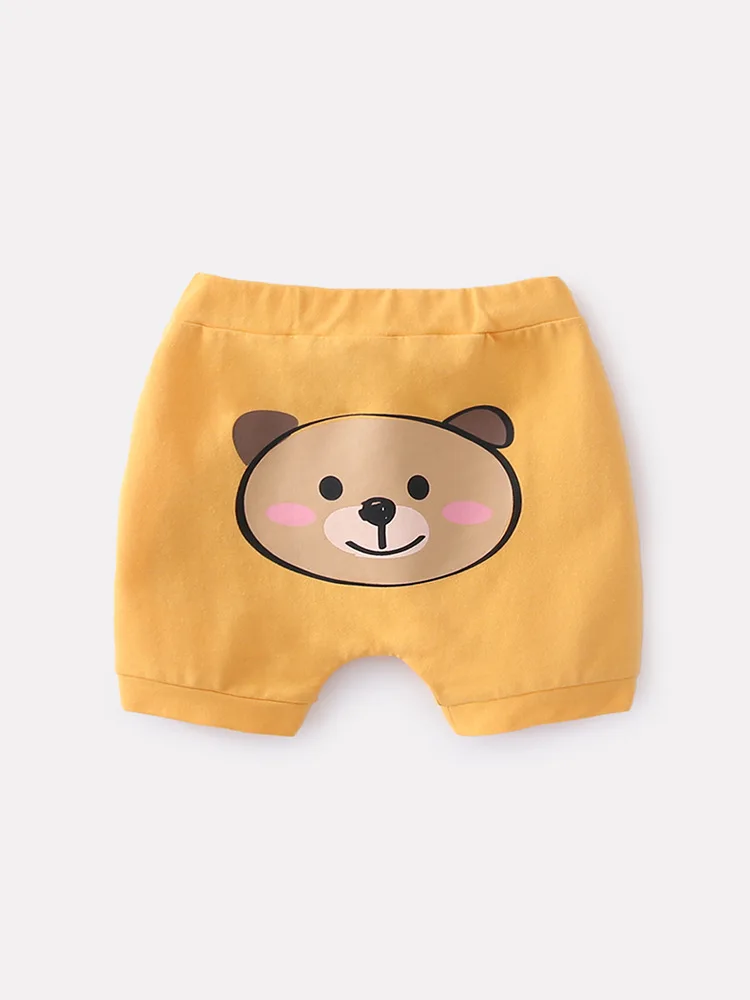 [618, чистый хлопок, купон на воротничок, полный рост 300, снижение 150] шорты, большие штаны, детские хлопковые шорты средней посадки по Половинной цене