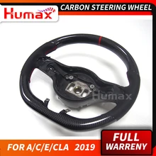 Углеродное волокно руль для benz A/C/E/GLA класс W177 W213 A200 E200 оригинальная замена OEM колеса