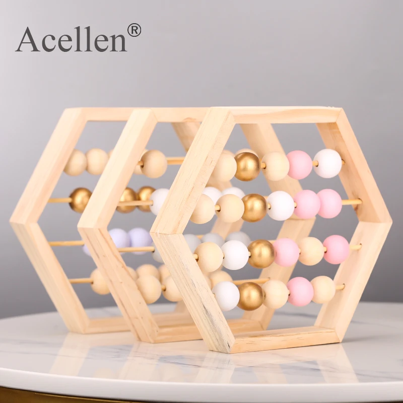 natural wooden abacus