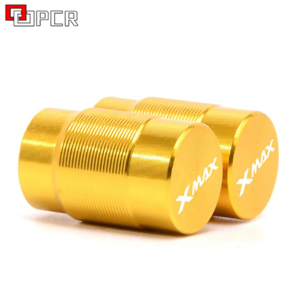XMAX Motorcycle Tyre Valve CNC Aluminum Tire Air Port Stem Cover Cap Accessories for Yamaha XMAX