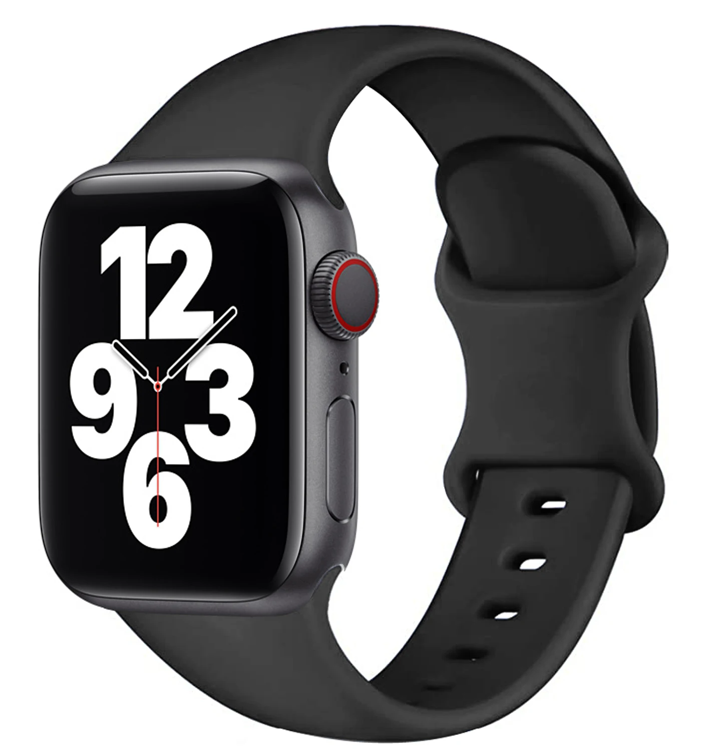 Silicone Strap For Apple Watch band 44mm 40mm 38mm 42mm 44 mm Rubber watchband smartwatch correa bracelet iWatch 3 4 5 6 se band