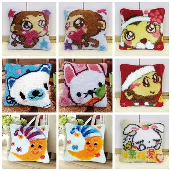 

do it yourself latch hook diy latch hook pillow cross stitch pillows foamiran for flowers smyrna knooppakket foamiran for flower