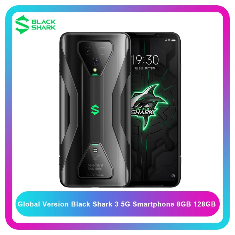 Black Shark 3 Global Version 5G телефон 8GB RAM
