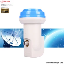Starcom hd digital único lnb para tv por satélite reciever 3 loops origianl universal lnb alto ganho 0.1db ku banda lnbf