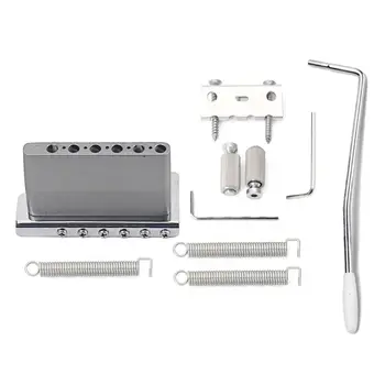 

Electric Guitar Tremolo System Bridge Saddles Set Beginner Practice Tool Musical Instrument Accessories