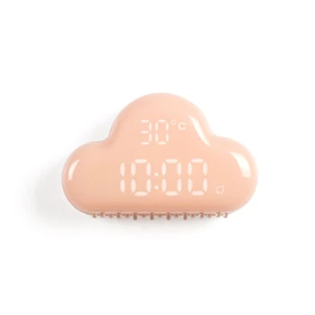 

Cloud Electronic Smart Alarm Clock Bedside Mute Creative Children Student Alarm Clock Bedroom Night Vision Alarm Clock-Dropship