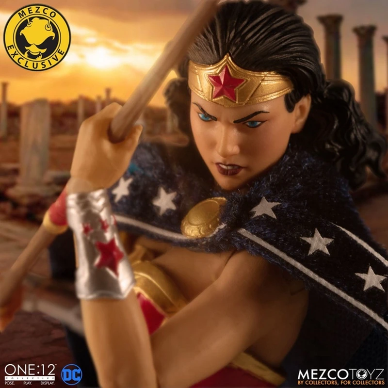 Ant Mezco Toyz one: 12 DC Justice League Wonder Woman PX Ограниченная серия модель фигурки Куклы