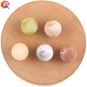 

Cordial Design 100Pcs 20MM Acrylic Beads/Hand Made/Jewelry Accessories/Matte Marble Effect/Beads For Earrings/Earring Findings