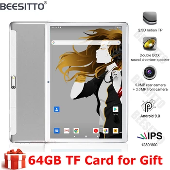 

2020 New tablets android 10 inch Tablet PC 32GB ROM Dual SIM Cards 3G Android 9.0 GPS Tablet PC 10 10.1 +Gifts