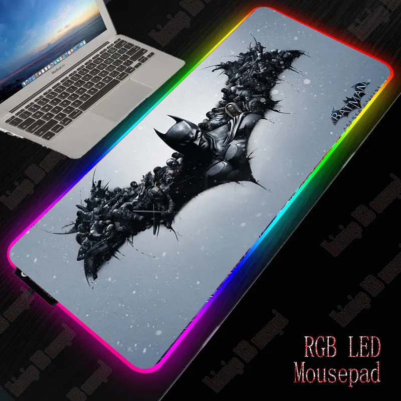 Большой игровой коврик для мыши XGZ с классным логотипом RGB большой компьютерный