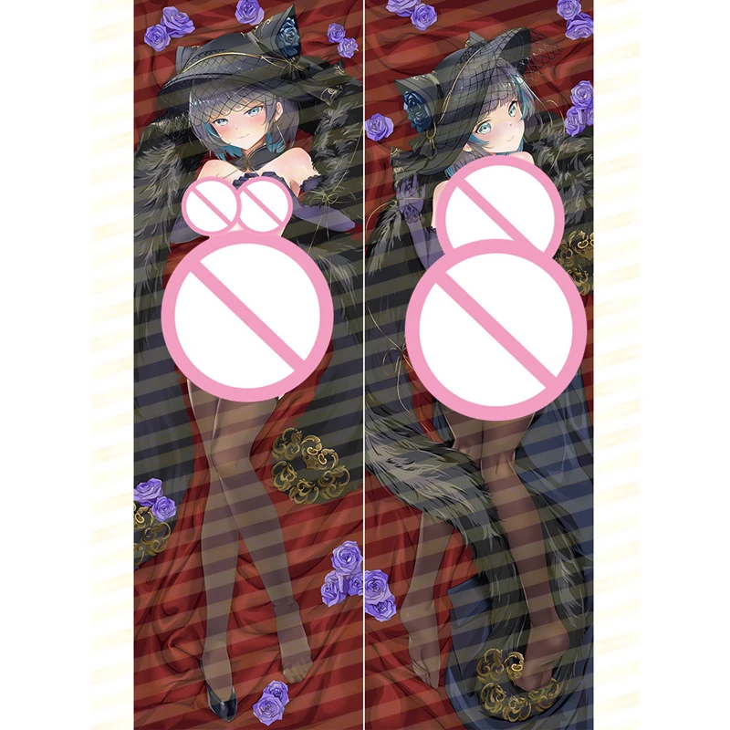 

Original Bilan Hangxian Azur Lane Cheshire Moegirl Dakimakura Body Pillow Case Japanese Anime Pillow Cover