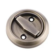 Double-sided Invisible Door Lock Knobs Stainless Steel Cabinet Drawer Handle Wardrobe Pull Furniture Fittings Hardware Home