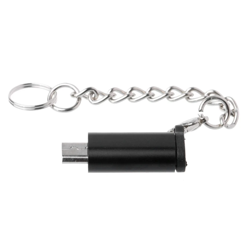 Micro USB мужчина к type C Женский адаптер с брелком для Android телефонов таблетки LX9A