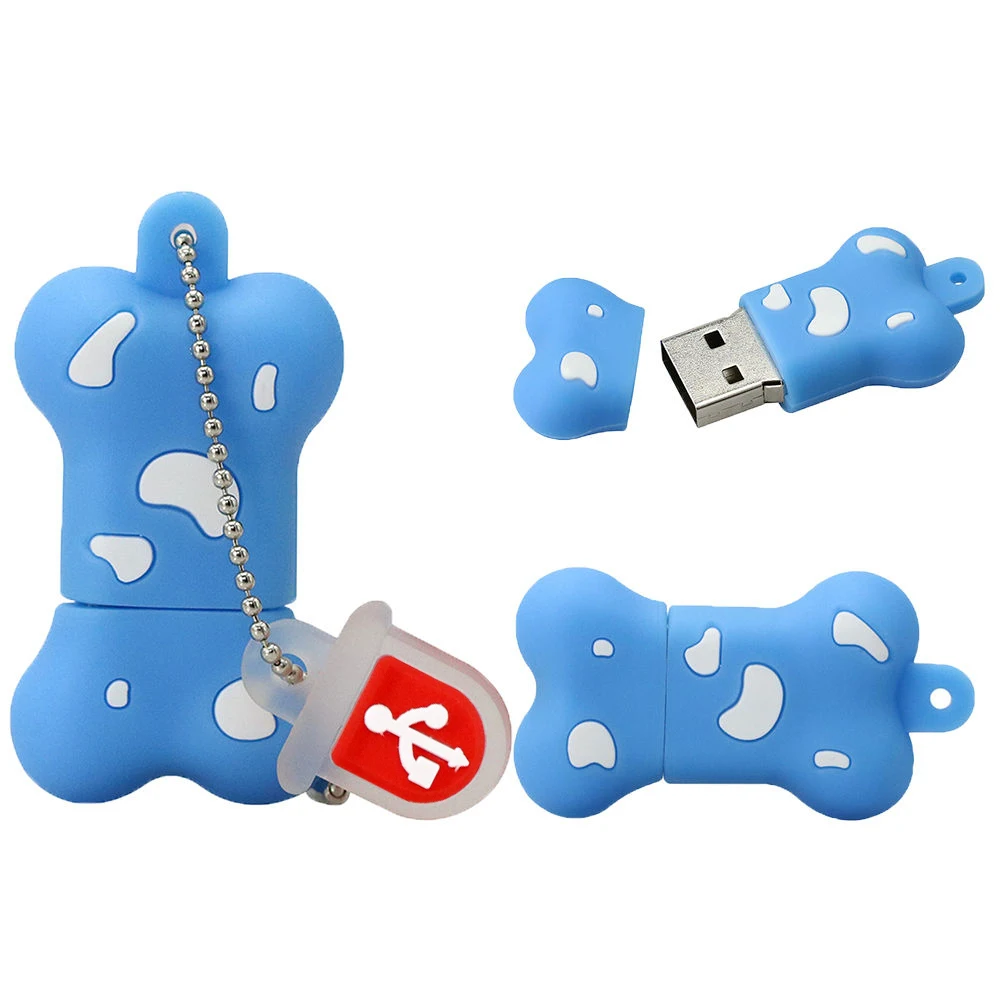 USB флеш накопитель в виде собаки 8 ГБ 16 32 64 128 256 ГБ|64gb usb|usb memory stickdog bone usb |