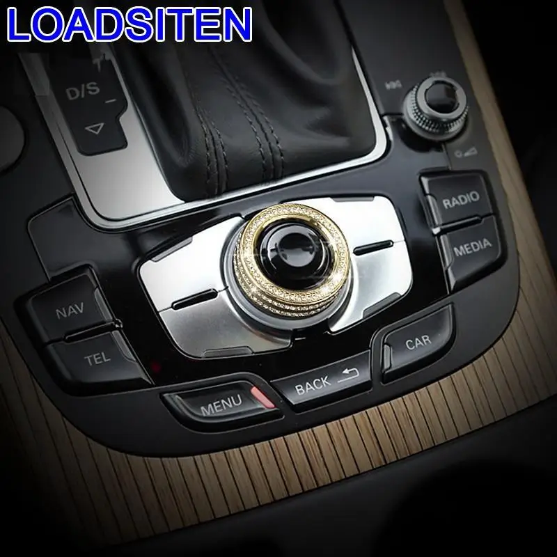 

Car Chromium Automobile Auto Modified Interior Protecter Covers Bright Sequins Accessories Decoration Parts 17 18 FOR Audi A4