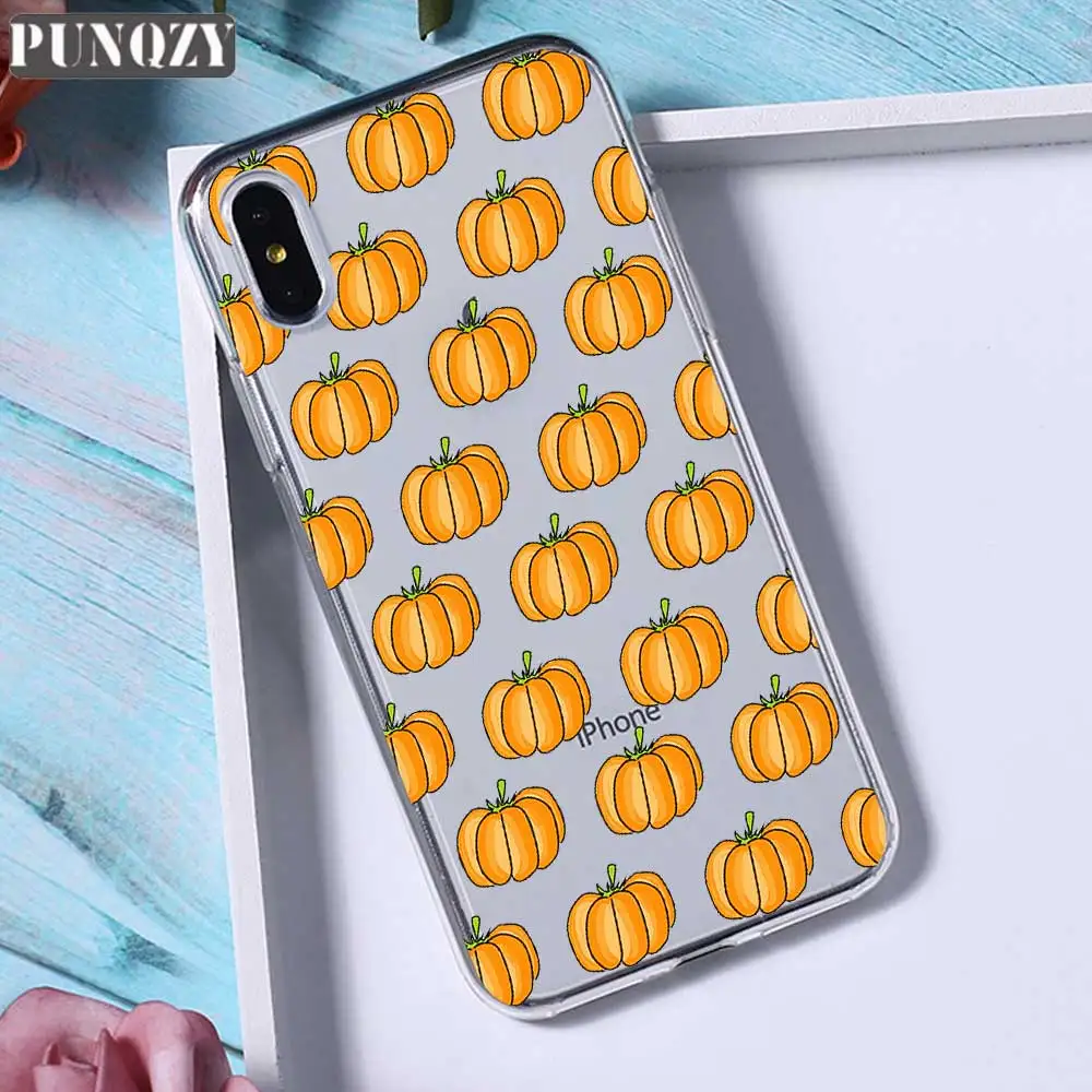 TPU A00 Чехол для телефона с рисунком осенние листья осень лиса Хэллоуин для iphone XR XS MAX 8 6 6s 7 Plus 5 5S SE 4S 11 PRO MAX Силиконовый ТПУ чехол - Цвет: TPU A00