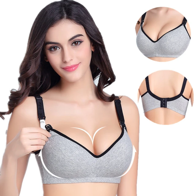 Maternity Bra Breastfeeding, Cotton Breastfeeding Bras