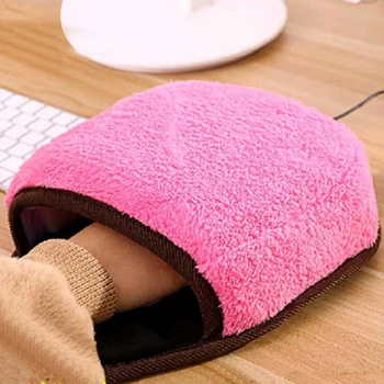 

USB Hand Warmer Mouse Pad Comfortable Heated Mouse Pad with Wristguard Keep Your Hands Warm LHB99