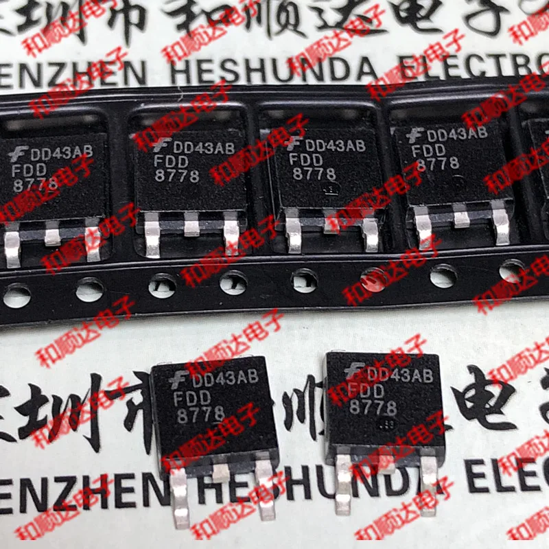 

5PCS/Lot FDD8778 TO-252 25V 35A