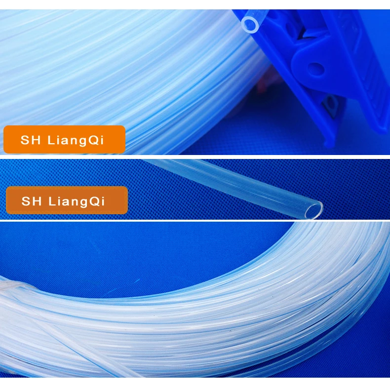 

FEP transparent tube/F46 tubing /teflon piping/FEP tube,High Temperature Medical Virgin PTFE tube / FEP / PFA tube, OD*ID