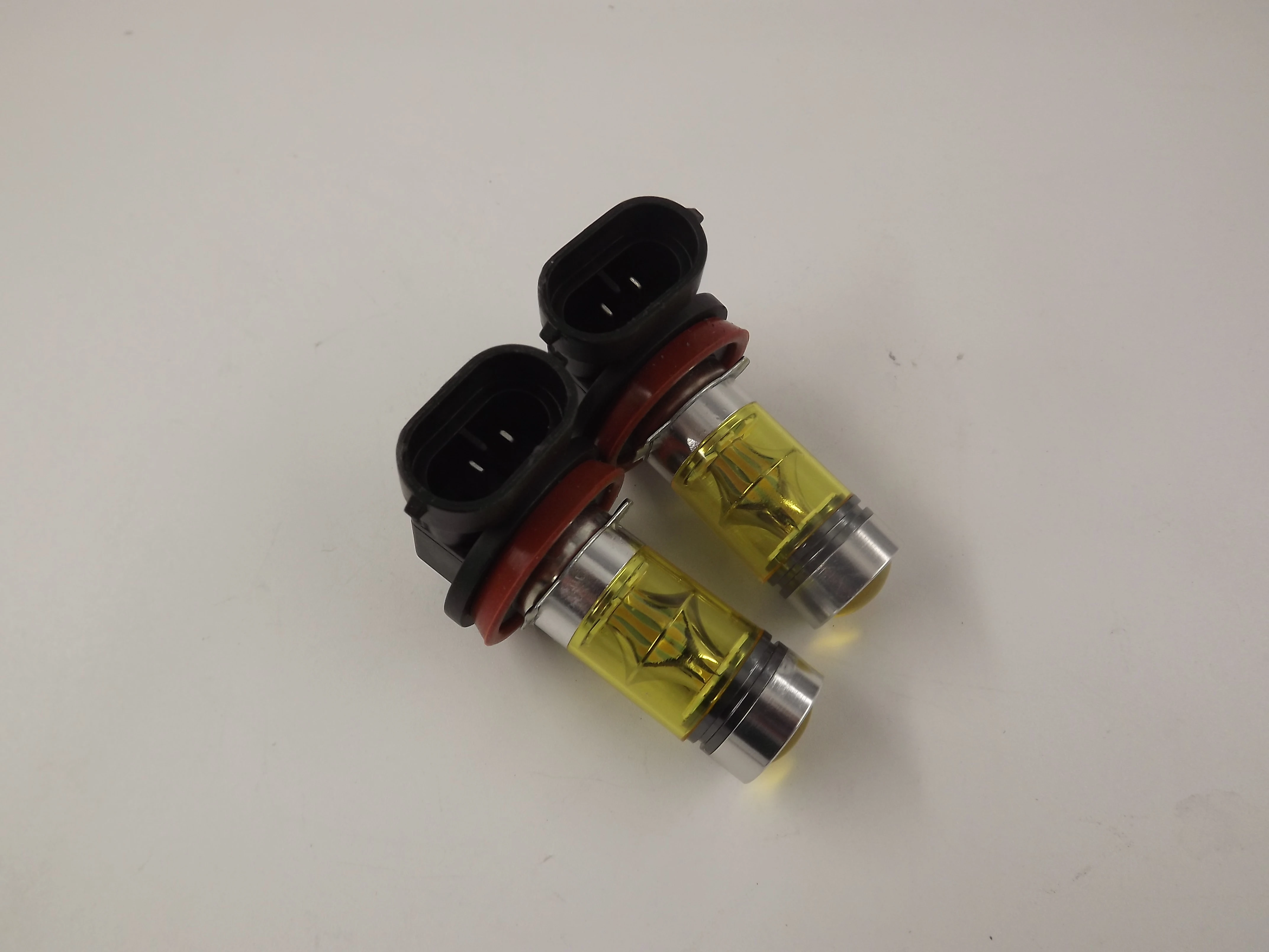 2x100 W H11 H8 H9 3000K желтый высокой мощности Светодиодный Противотуманные фары дальнего света DRL США