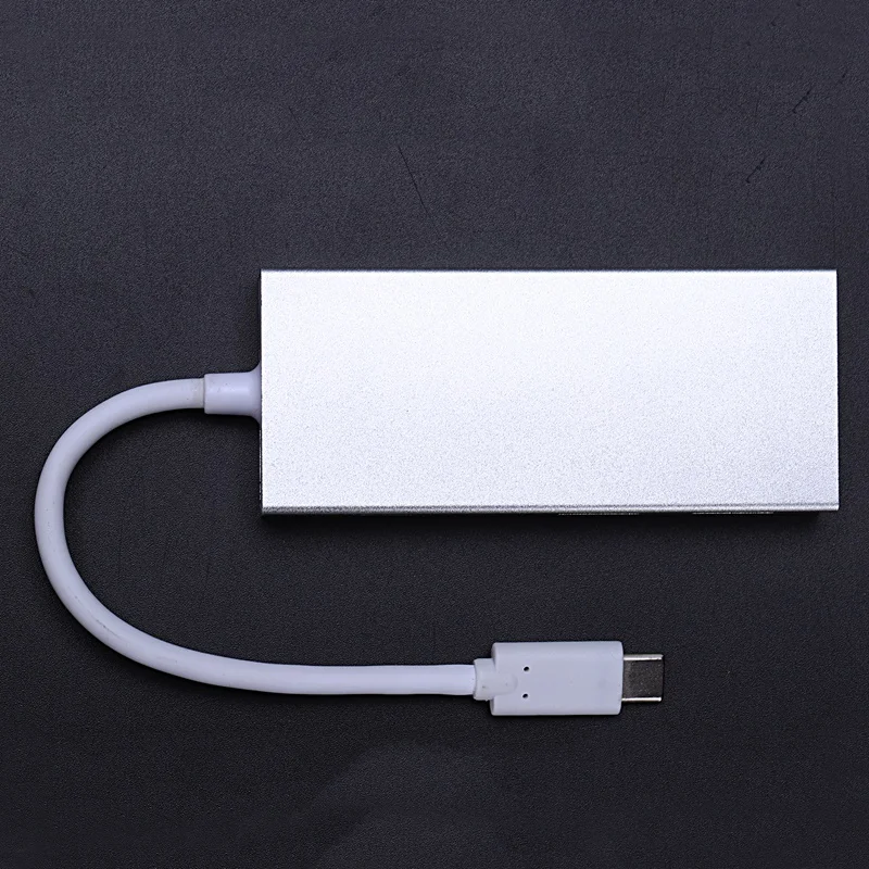 Usb type C/USB 3,1 до 4 портов USB 2,0 концентратор с Pd разделитель функций кабель-переходник для зарядки для Macbook Air/Pro 13/15