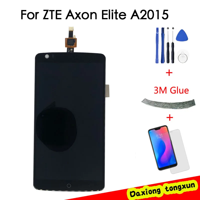 M& Sen для 5,5 ''zte AXON ELITE A2015 A2016 ЖК-дисплей+ сенсорный дигитайзер Рамка для zte A2015 ЖК-дисплей