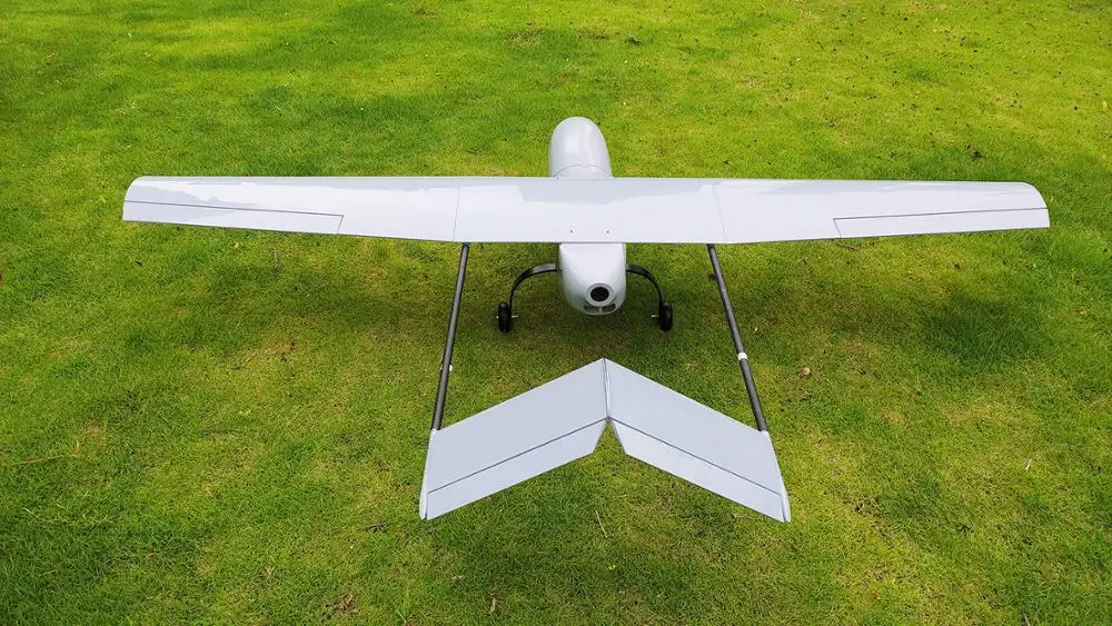 US $1.470.00 MINI MUGIN 26M UAV T TAIL V TAIL FRAME KIT WITH DLE30 ENGINE AND PROPELLER Aircraft FPV Remote Control Model Airplane RC Plane