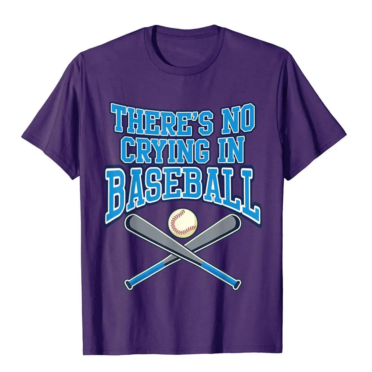 There's No Crying In Baseball__B9110purple