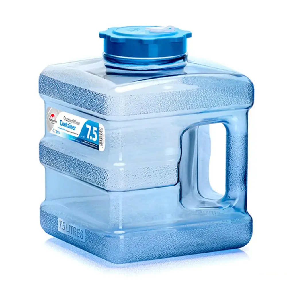 7.5/12.5 Litre Plastic Camping Water Container Food Grade with Tap & Screw Top 