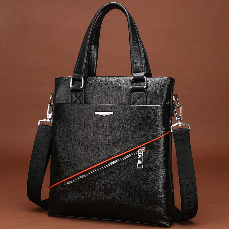 

Men Fashion 2018 Spring New Style Korean-style Men Hand Casual Shoulder Verticle Business Briefcase