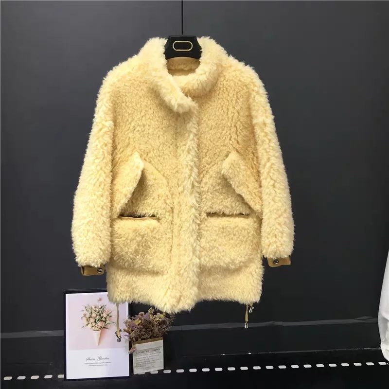 PUDI TX107202 женский зимний натуральный мех внутри теплая куртка пальто Женская Классическая куртка, пальто