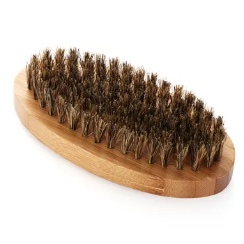 

Natural Boar Bristle Beard Brush For Men Bamboo Face Massage That Works Wonders To Comb Beards and Mustache Drop Shipping