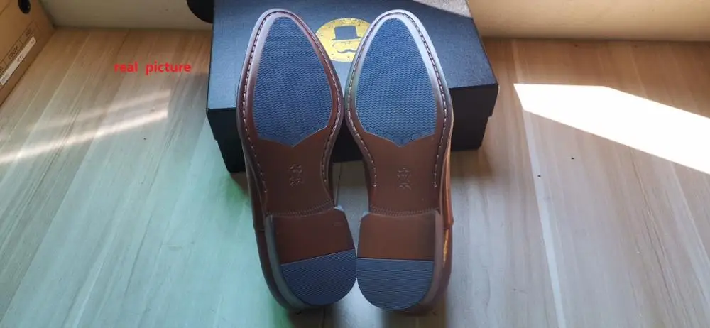 Мужские туфли из натуральной воловьей кожи в британском стиле|Туфли| |