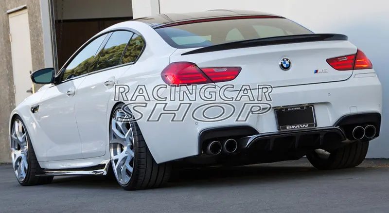M Sport Style Real Carbon Fiber Trunk Spoiler for BMW F13 F06 6-Series 640i 650i M6 Grand Coupe 2012UP