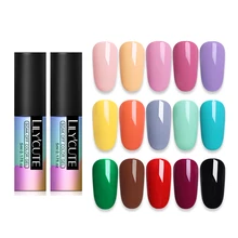 LILYCUTE Nude серия лак для ногтей 5 мл фиолетовый красный черный серый УФ-лак для ногтей клей маникюрный лак Декоративный Лак для ногтей инструмент