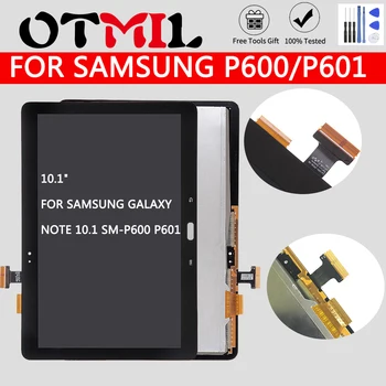 

Screen For SAMSUNG Galaxy P600 P601 LCD Touch Screen With Frame Digitizer For Samsung Galaxy Note 10.1 SM-P600 P601 LCD Display